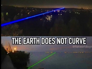 Laser tests prove the earth is flat
