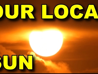 Sun is small, close and local