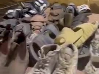 Lost shoes from new holocaust at Nova festival