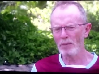 Tom Hand used his toy gun to shoo Hamas away