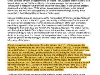 androgyne bible hebrew