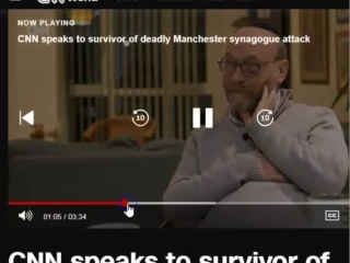 Manchester survivor sounds convincing