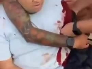 Ahmed Al Ahmad Seems Fully Conscious And Bored After Getting Shot Twice