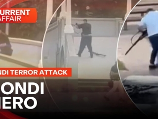 Gunman tackler labelled a hero