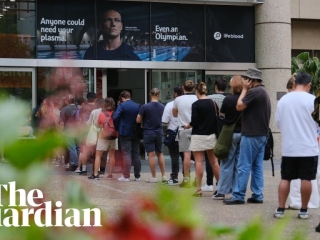 Sydneysiders flock to blood donation centres
