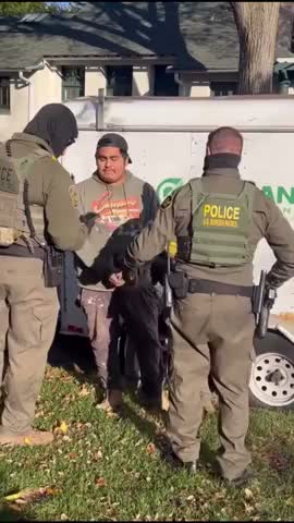Another Staged ICE Arrest, Cameraperson Knows The Usual Script.