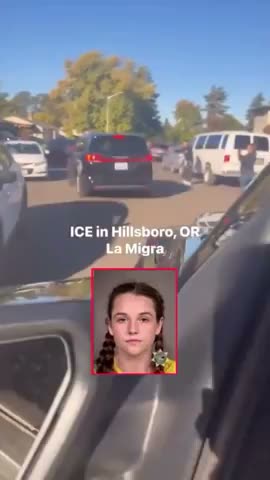 Antifa Kiley Delgado Just Happens To Be At The Right Place For ICE Raid
