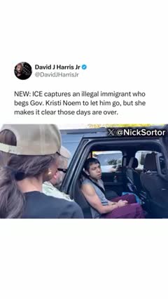 Barbie The Deporter Pretends To Arrest A Mexican Actor With His Handcuffs In Front