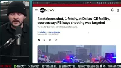 Dallas ICE Shooting Hoax - Fake Leftist Terrorism and Dummy Tricks