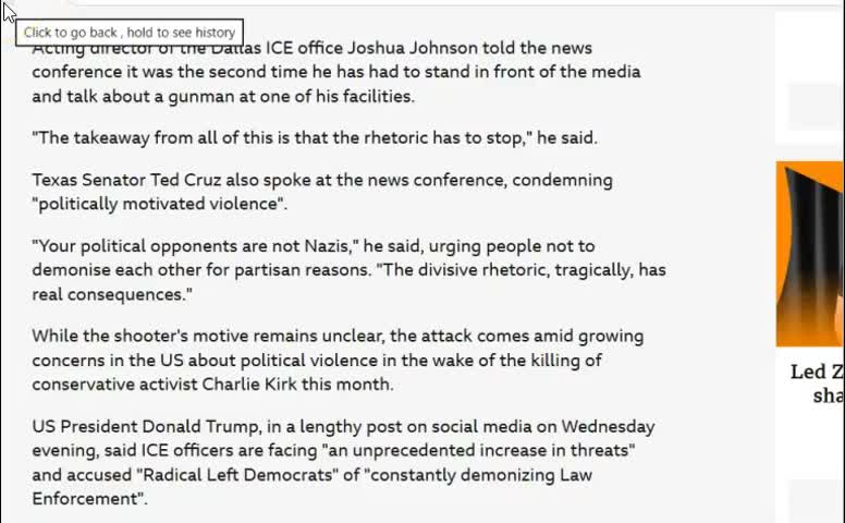 Early riser fake ICE shooter hoax