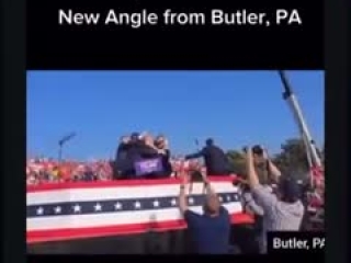 New Angle From Faked Trump Shooting