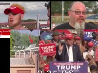 The Donald Trump assassination attempt staged event hundreds of crisis actors