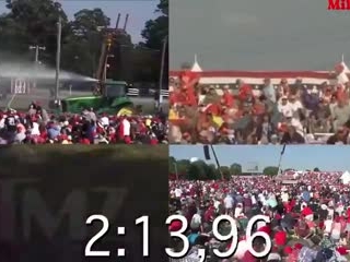 Trump assassination set hoax moment sync