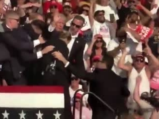 Trump hoax blood all over the place