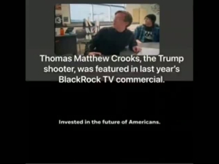 Trump Shooter Featured In Blackrock Video