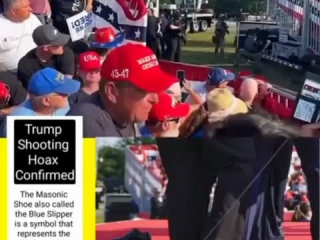 Trump Shooting Panto (The discarded Shoe)