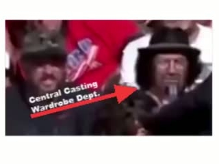 Trumps Front Row Crisis Actors