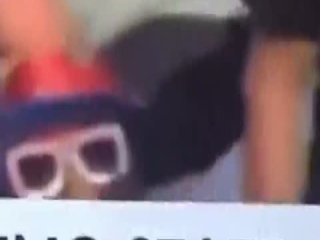 Woman Begins Filming After Bullets Are Flying