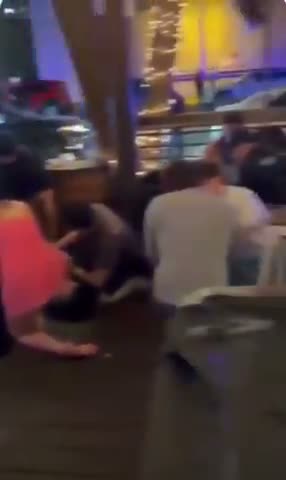 Raw footage of the event