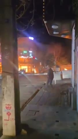 Storm drains explode in Tehran