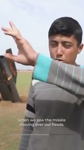 Fake missile planted in empty field