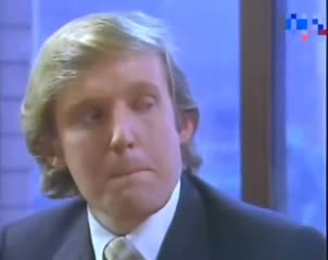 Historical video of Trump speaking on Iran