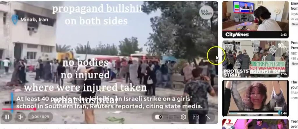 School attack with no injured