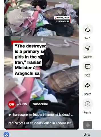 School bags full of BS