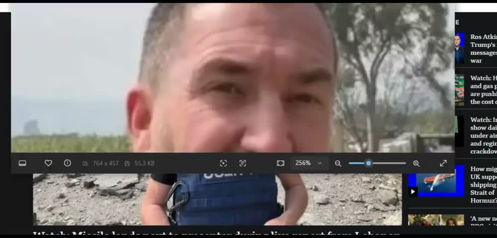 He starts running before fake blast