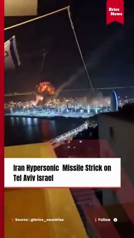 Missile strikes on Tel Aviv look very fake