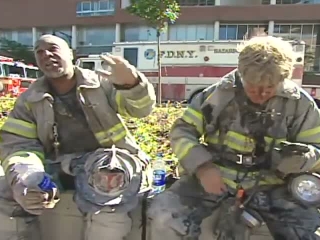 Firefighters reveal bombs destroyed WTC lobby