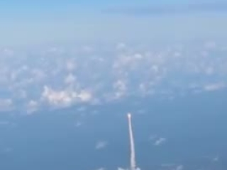 Aerial view cuts out before it arcs toward ocean