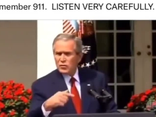 Bush: 9/11 explosives