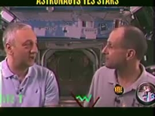 Do they see stars in space?