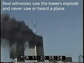 Witnessees never heard or saw a plane