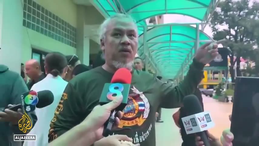 News report about the hoax shooting