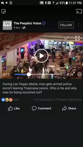 Shooter escorted out, did not die?