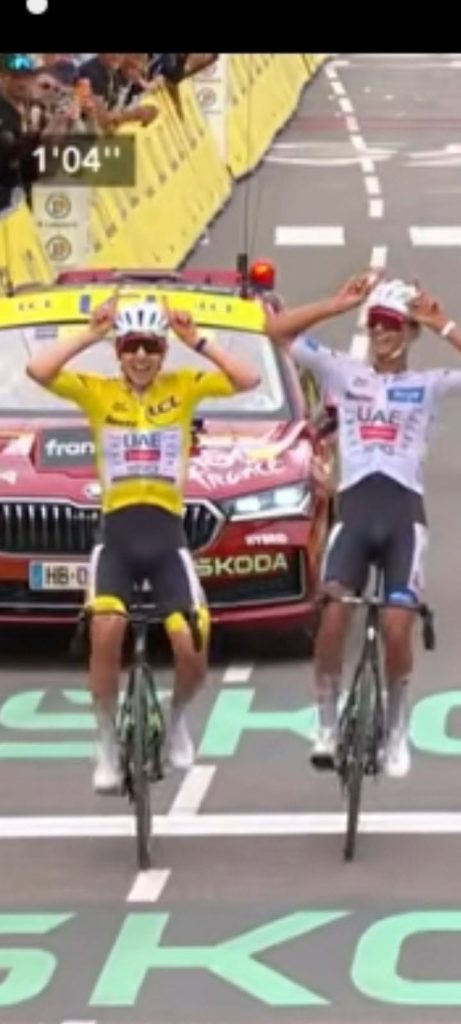 Professional cyclists