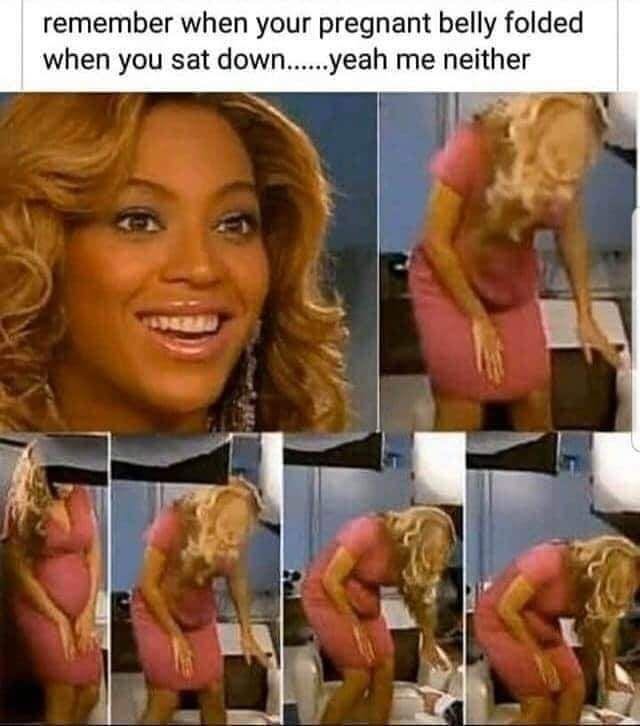 Beyonce fake bump