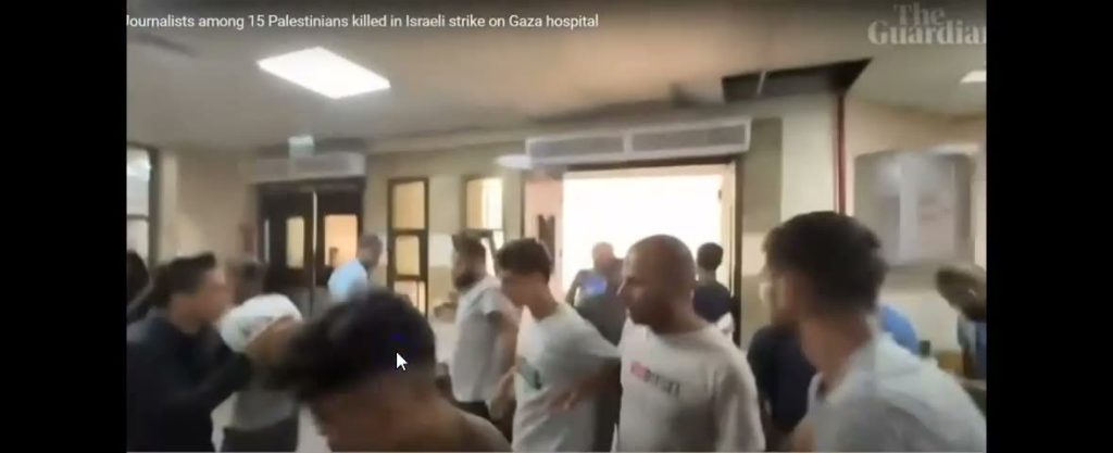 '33' year old Gaza journalist fakery