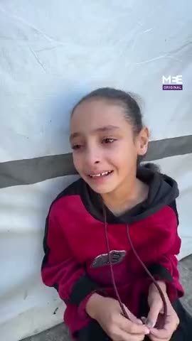Gaza child actors fake tears