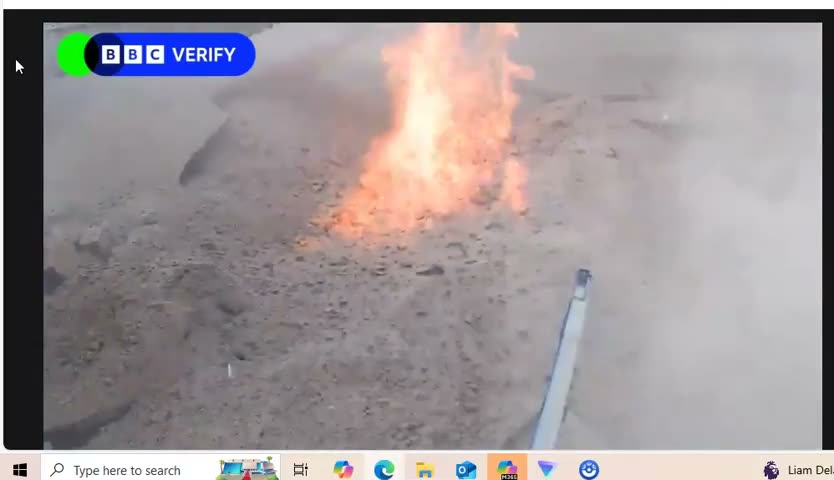 CGI fire Gaza hospital hoax