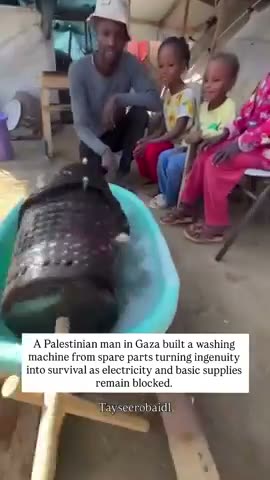 Gaza washing machine