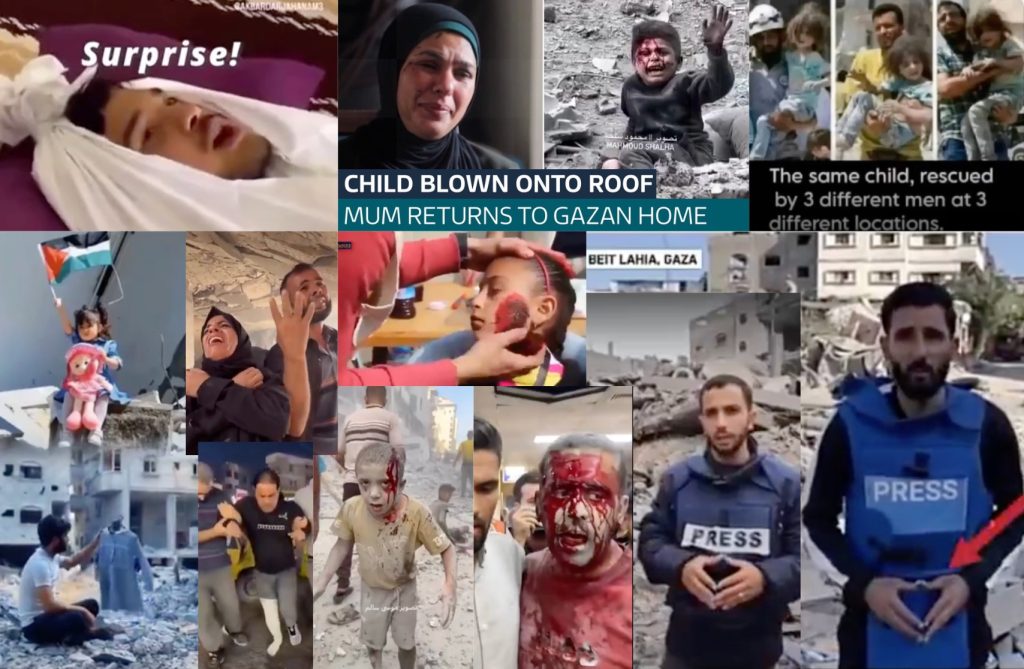 Gaza crisis actors exposed