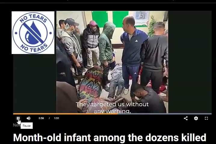 No tears in Gaza