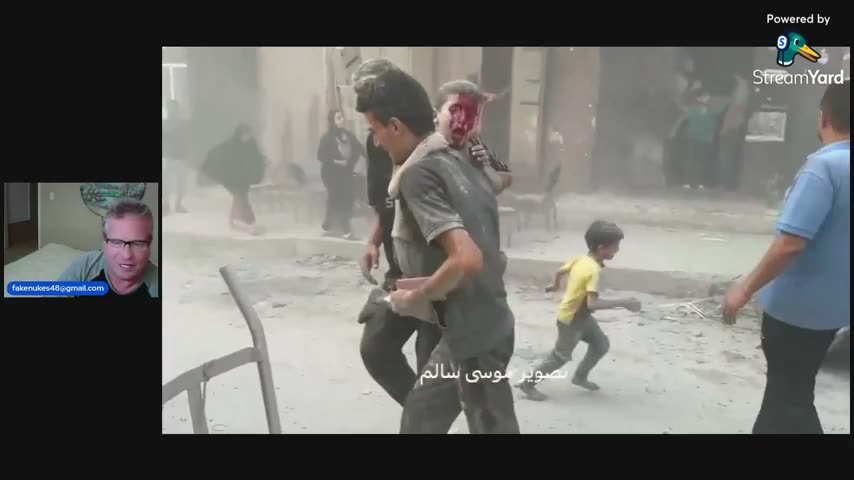 Phil comments on bomb footage from Gaza