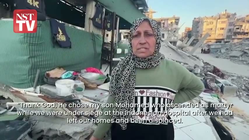 Gaza rubble family break fast