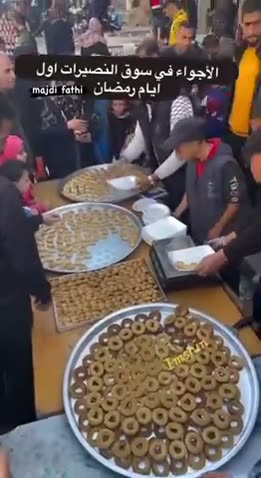 Starving Palestinians