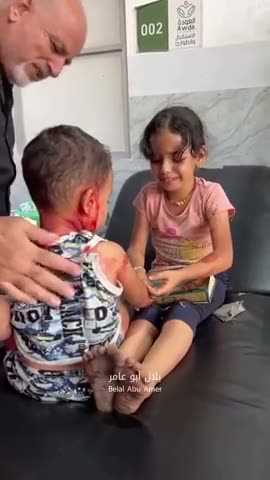 Younglings in training for the Gaza street hustle